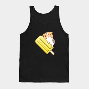 Guinea pig and yellow ice pop Tank Top